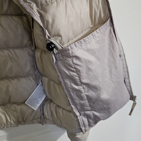 Women's Beige Puffer Jacket - Picture 3 of 10